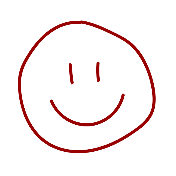 Illustratie van een lachende smiley